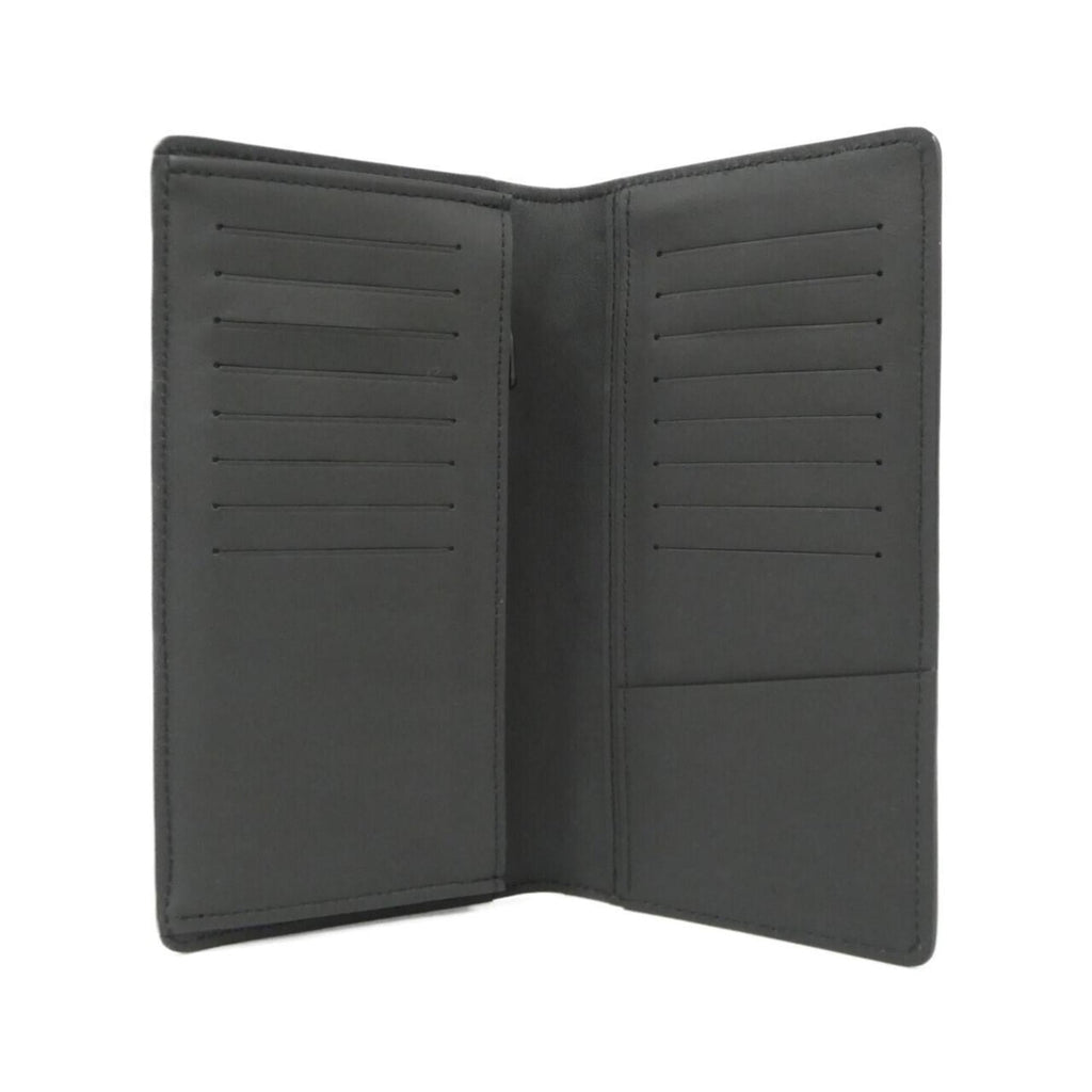 Louis Vuitton Taurillon Black Leather Long Wallet (Bi-Fold) (Pre-Owned)