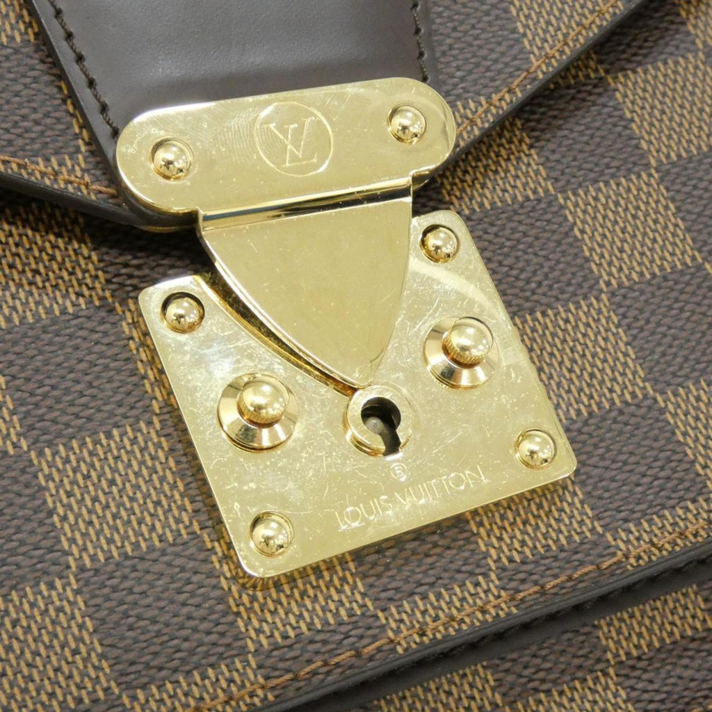 Louis Vuitton Ebene Coated Canvas Handbag (Pre-Owned)