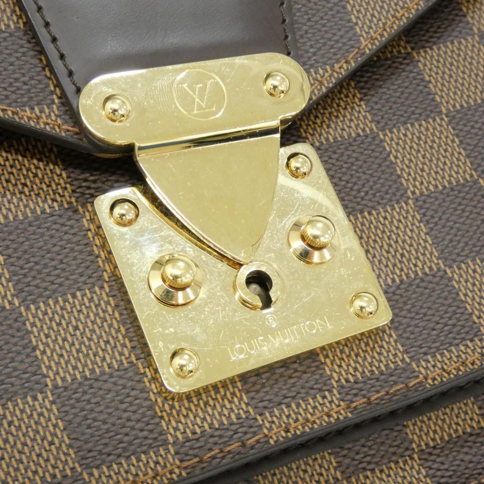 Louis Vuitton Ebene Coated Canvas Handbag (Pre-Owned)