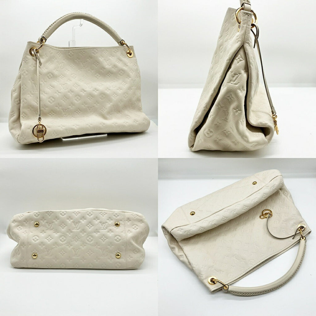 Louis Vuitton Monogram Empreinte Ivory Neige Monogram Empreinte Handbag (Pre-Owned)