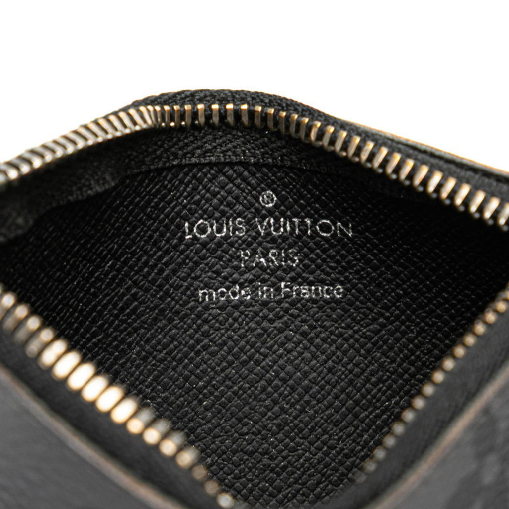 Louis Vuitton Black Gray Pvc Pochette (Pre-Owned)
