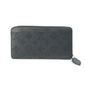 Louis Vuitton Black Mahina Leather Long Wallet (Bi-Fold) (Pre-Owned)