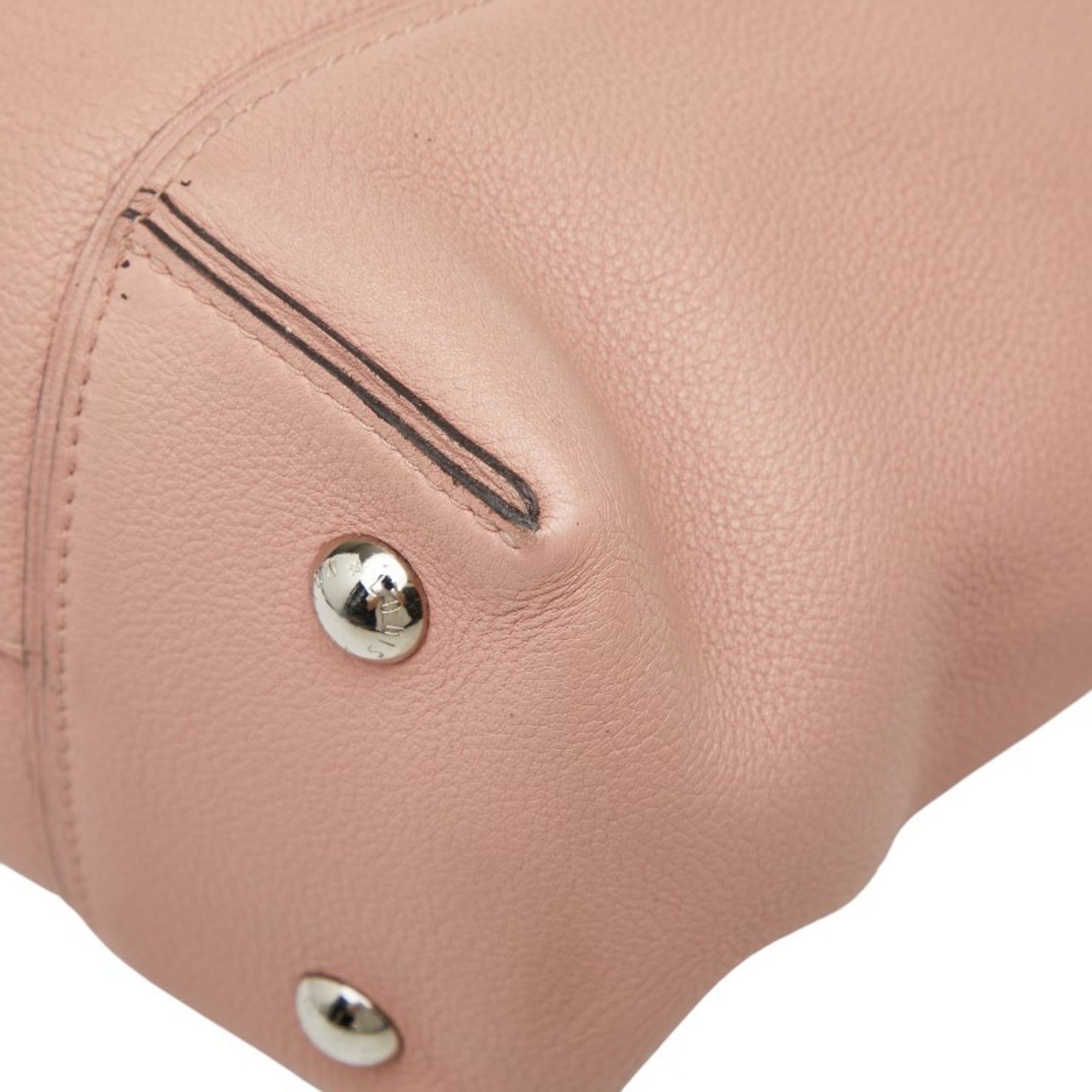 Louis Vuitton Magnolia Pink Leather Handbag Shoulder Bag (Pre-Owned)