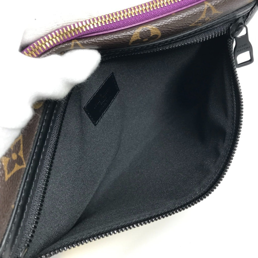 Louis Vuitton Brown Purple Monogram Pochette Shoulder Bag (Pre-Owned)