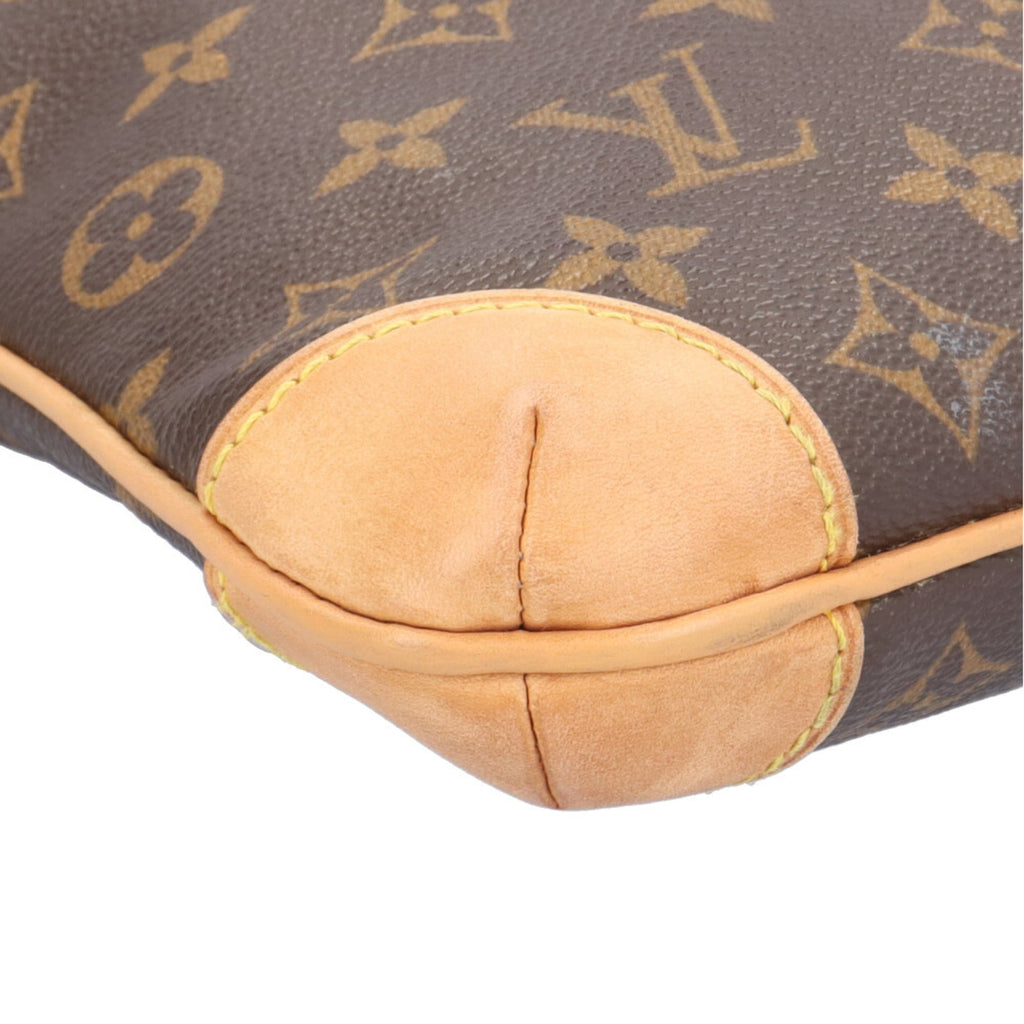 Louis Vuitton Brown Monogram Canvas Shoulder Bag (Pre-Owned)