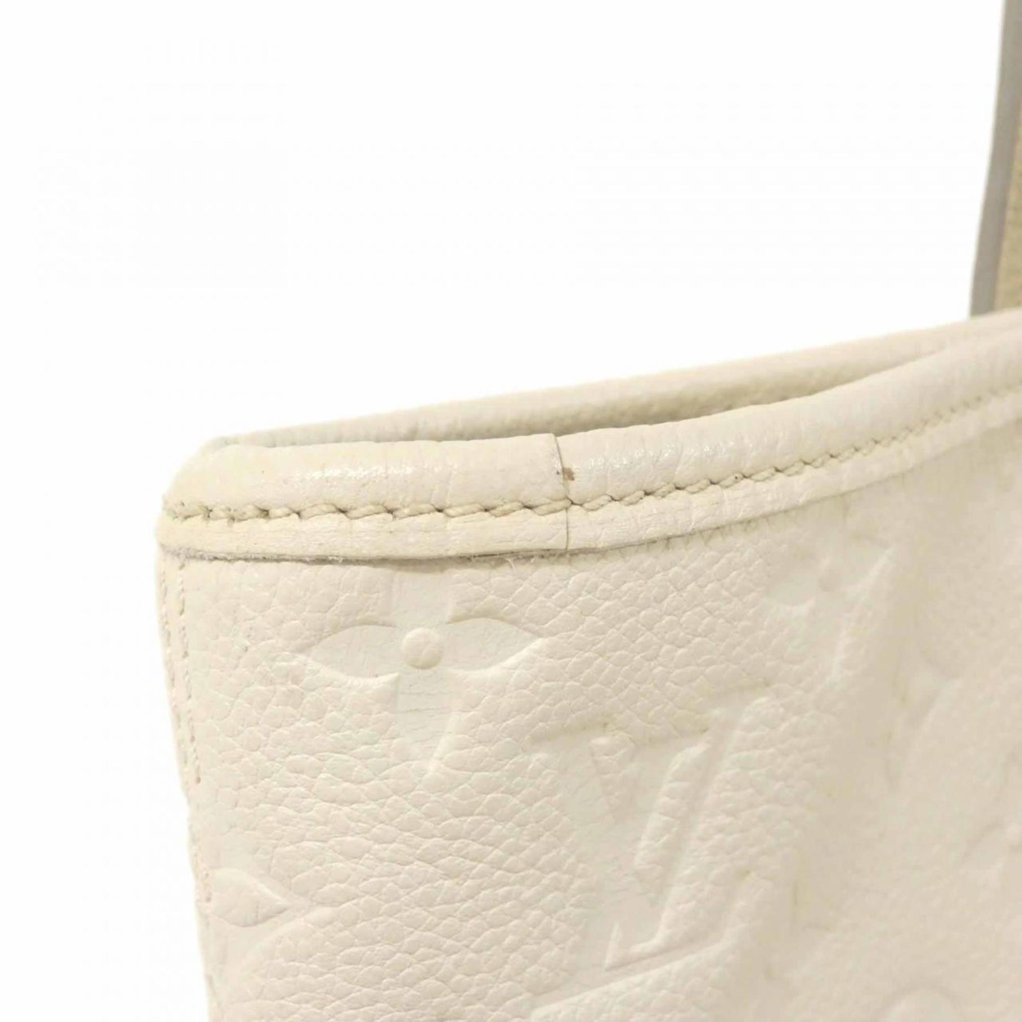 Louis Vuitton Beige Leather Handbag (Pre-Owned)