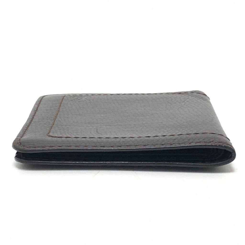 Louis Vuitton Coffee Utah Leather Coin Purse/Coin Case (Pre-Owned)