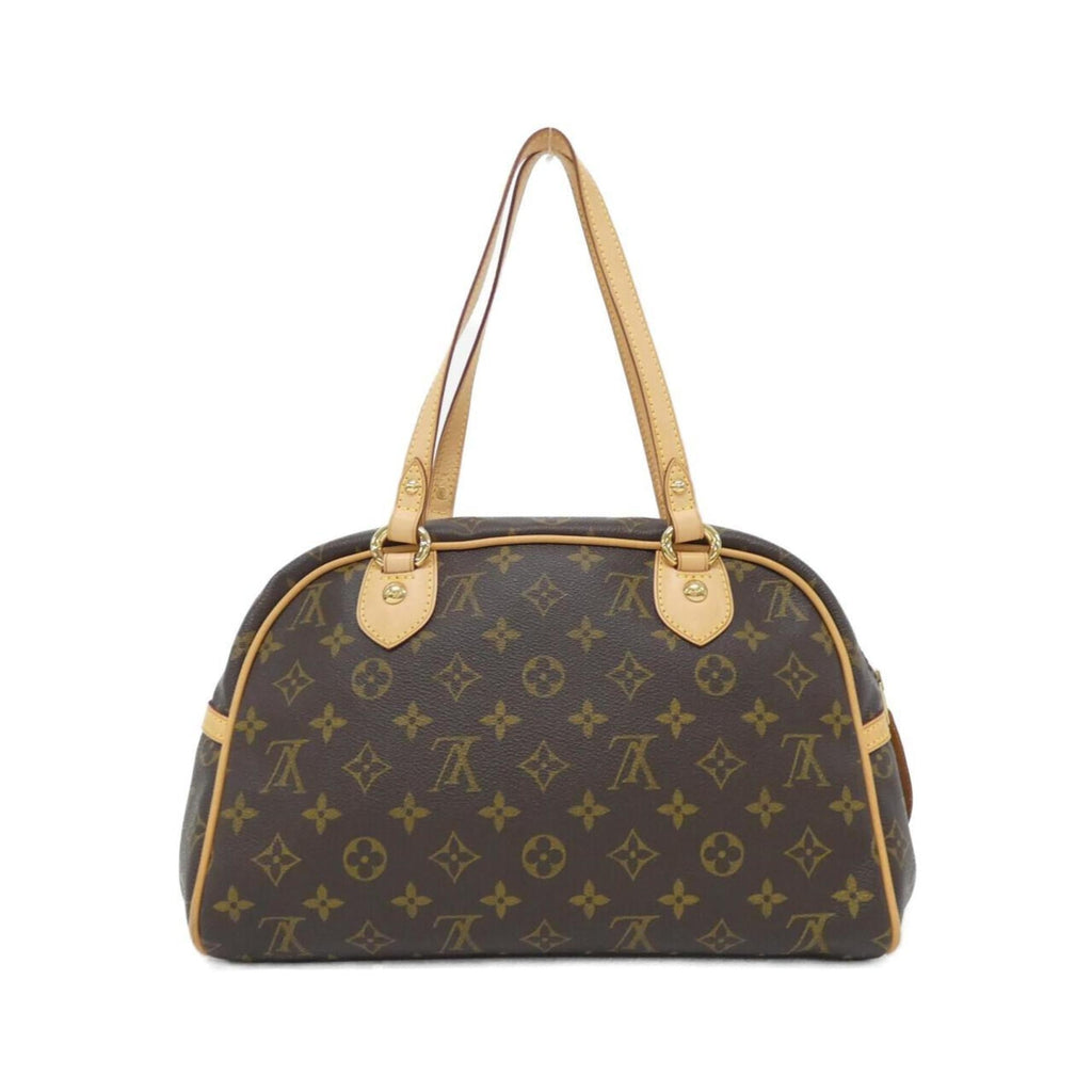 Louis Vuitton Marron Coated Canvas Shoulder Bag (Pre-Owned)
