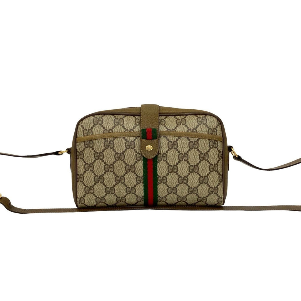 Ophidia Shoulder Bag GG Coated Canvas Small