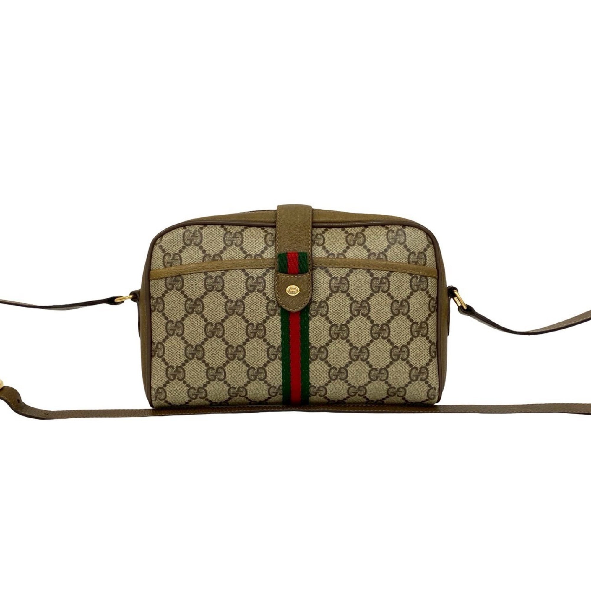 Ophidia Shoulder Bag GG Coated Canvas Small