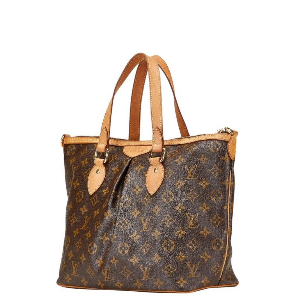 Louis Vuitton Brown Pvc Leather Handbag Shoulder Bag (Pre-Owned)