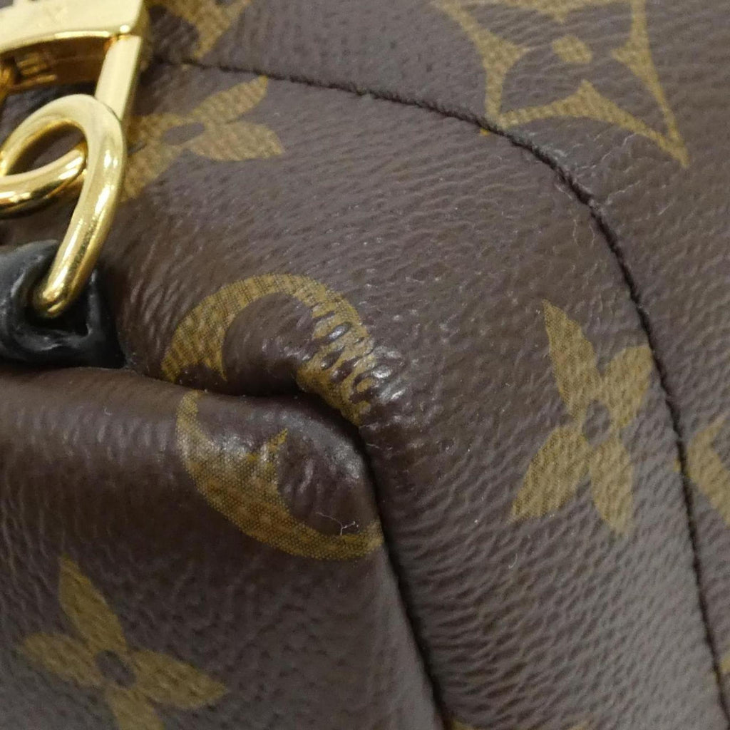 Louis Vuitton Marron Coated Canvas Backpack (Pre-Owned)