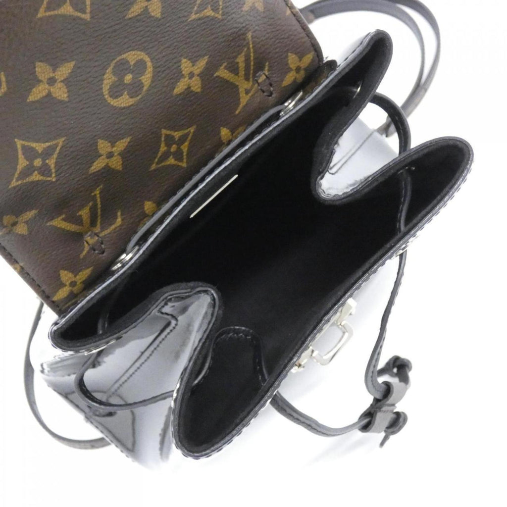 Louis Vuitton Monogram Vernis Black Monogram Monogram Vernis Monogram Backpack (Pre-Owned)