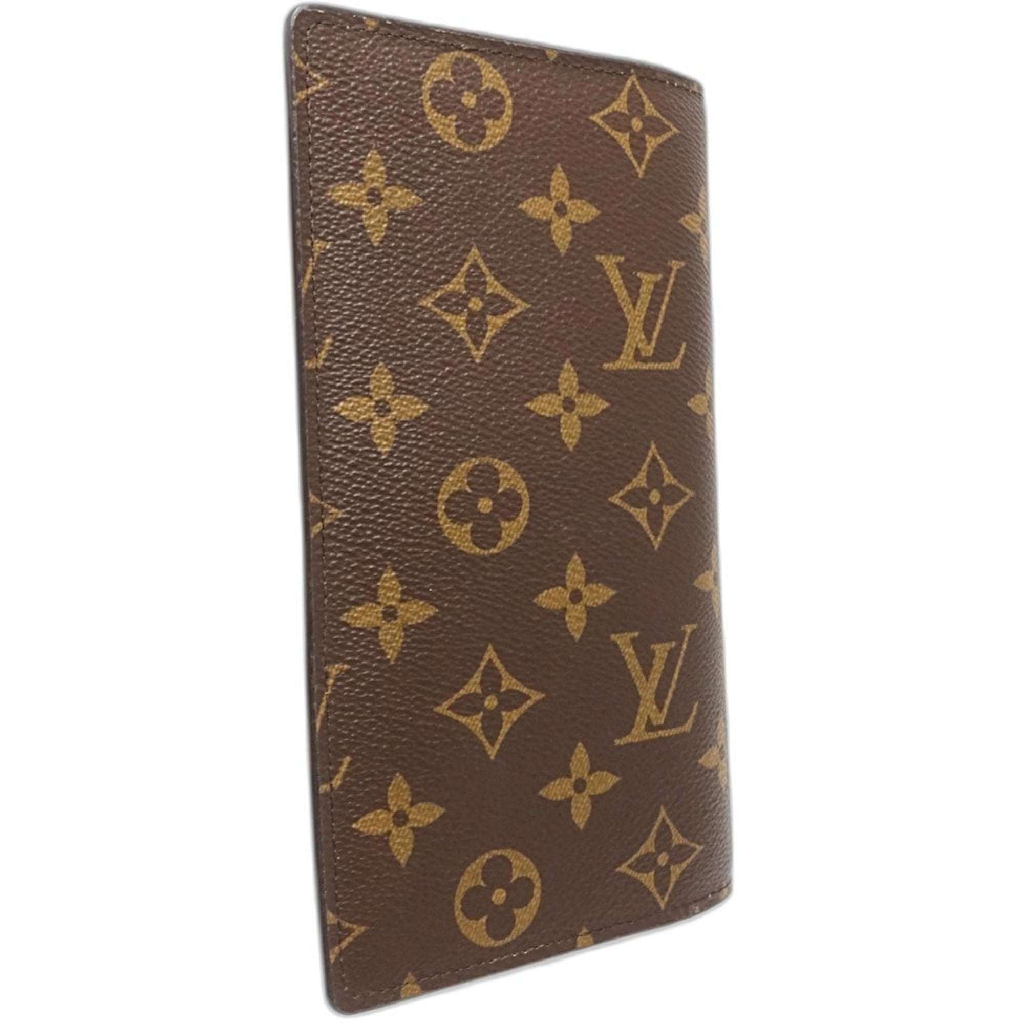 Louis Vuitton Brown Monogram Monogram Long Wallet (Bi-Fold) (Pre-Owned)