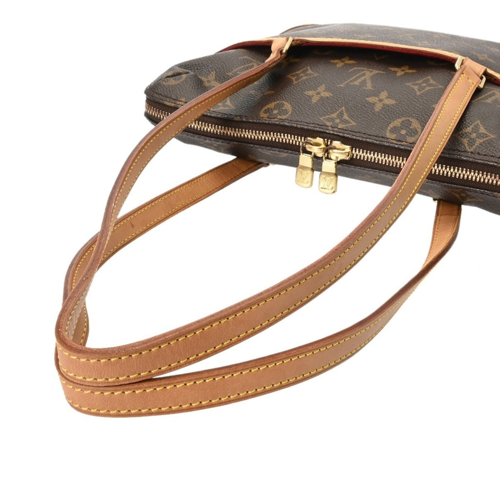 Louis Vuitton Brown Monogram Canvas Shoulder Bag (Pre-Owned)