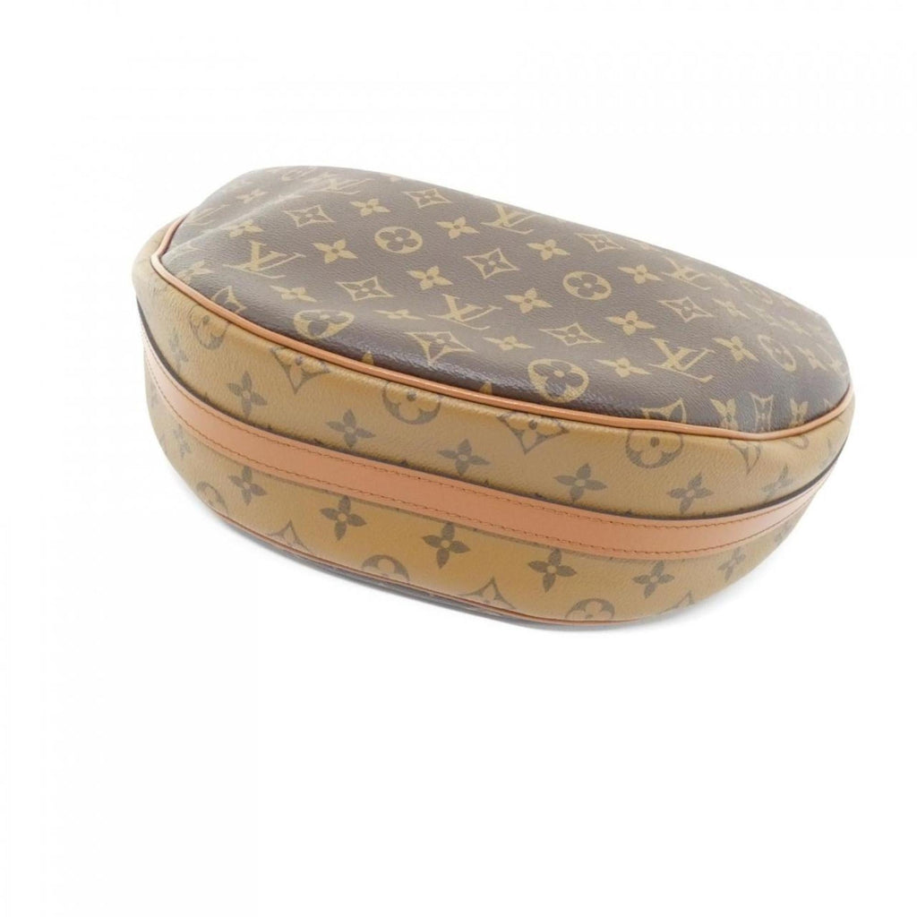 Louis Vuitton Marron Coated Canvas Shoulder Bag (Pre-Owned)