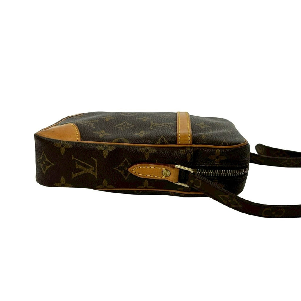 Louis Vuitton Brown Leather Pvc Pochette Shoulder Bag (Pre-Owned)