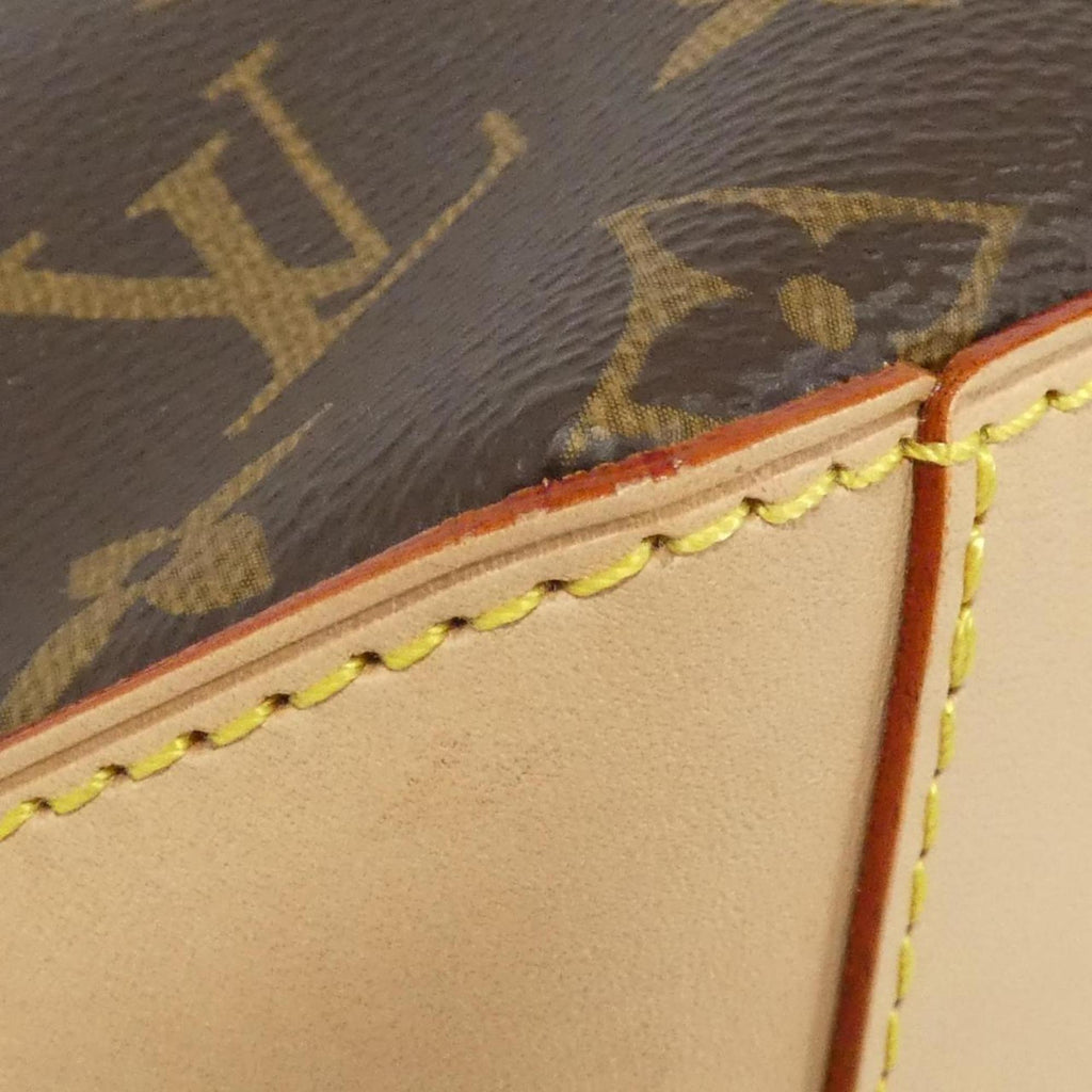 Louis Vuitton Brown Coated Canvas Handbag (Pre-Owned)