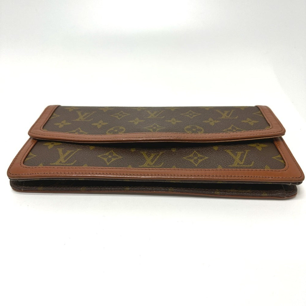 Louis Vuitton Brown Monogram Clutch Bag Pochette (Pre-Owned)