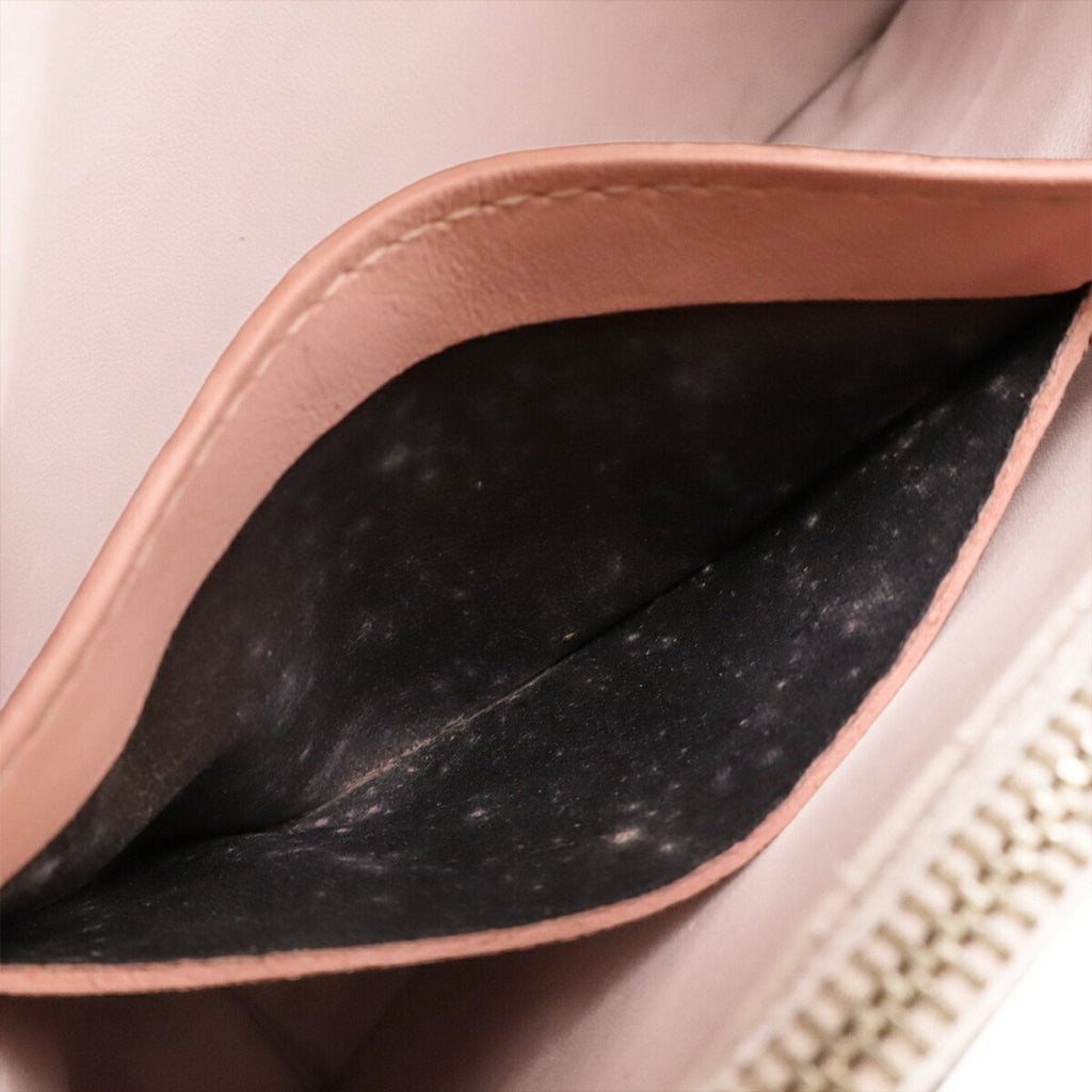 Louis Vuitton Monogram Rose Ballerine Monogram Chain/Shoulder Wallet (Pre-Owned)