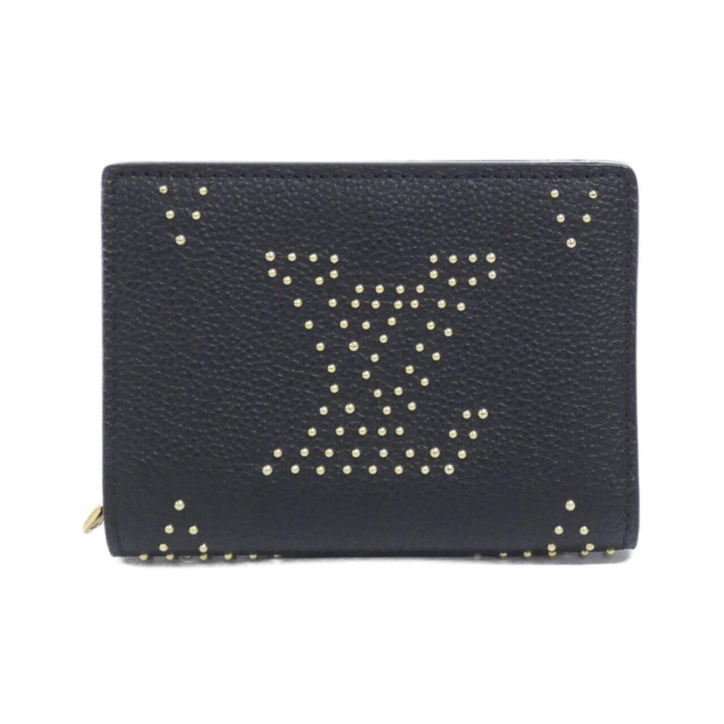 Louis Vuitton Black Leather Wallet (Bi-Fold) (Pre-Owned)