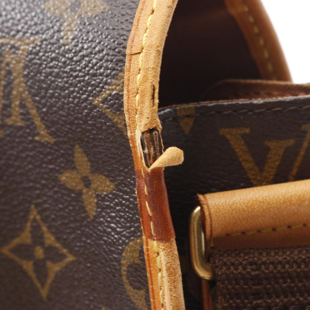 Louis Vuitton Brown Pvc Leather Shoulder Bag (Pre-Owned)