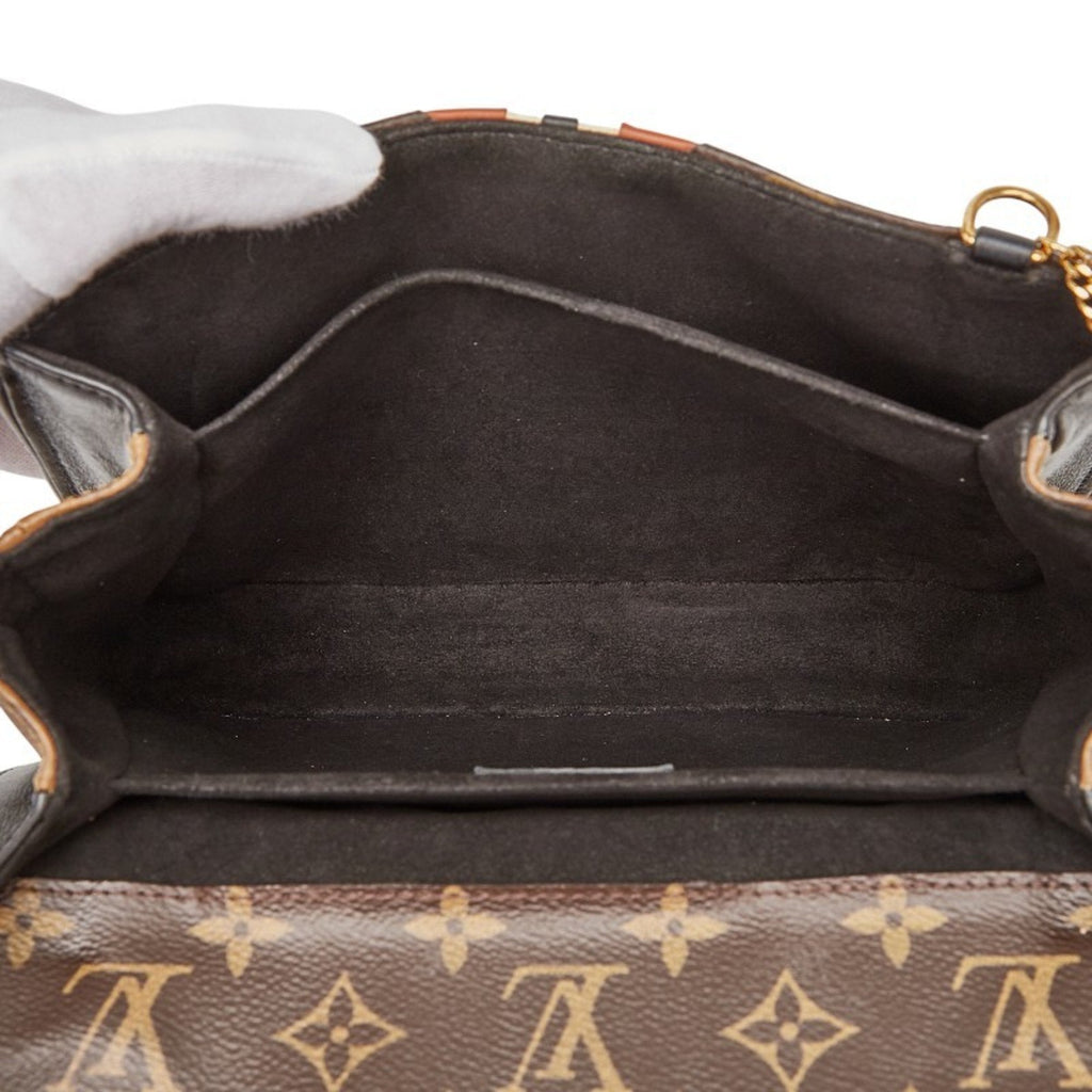 Louis Vuitton Monogram Reverse Black Brown Pvc Leather Handbag Shoulder Bag (Pre-Owned)