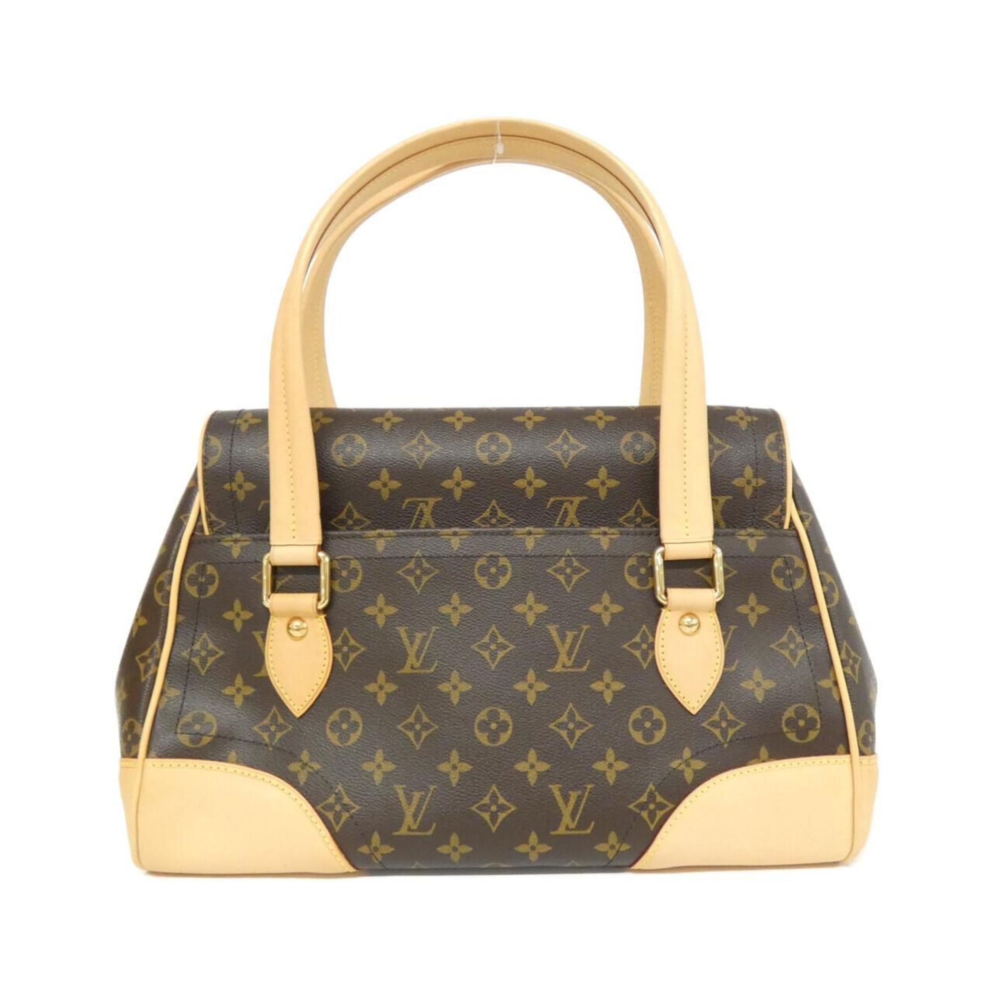 Louis Vuitton Marron Coated Canvas Shoulder Bag (Pre-Owned)