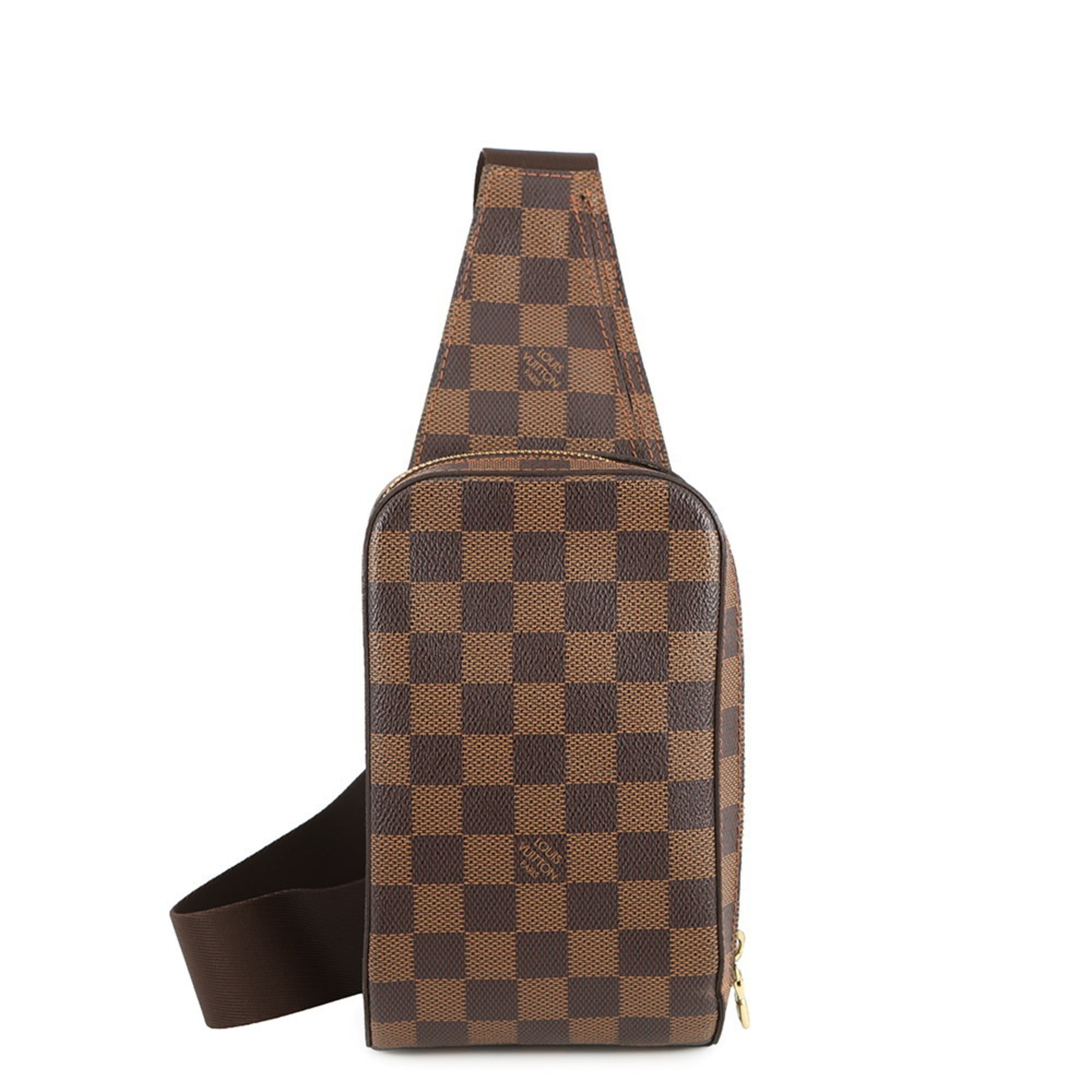 Louis Vuitton Damier Brown Damier Canvas Ebene Shoulder Bag Sling Bag (Pre-Owned)