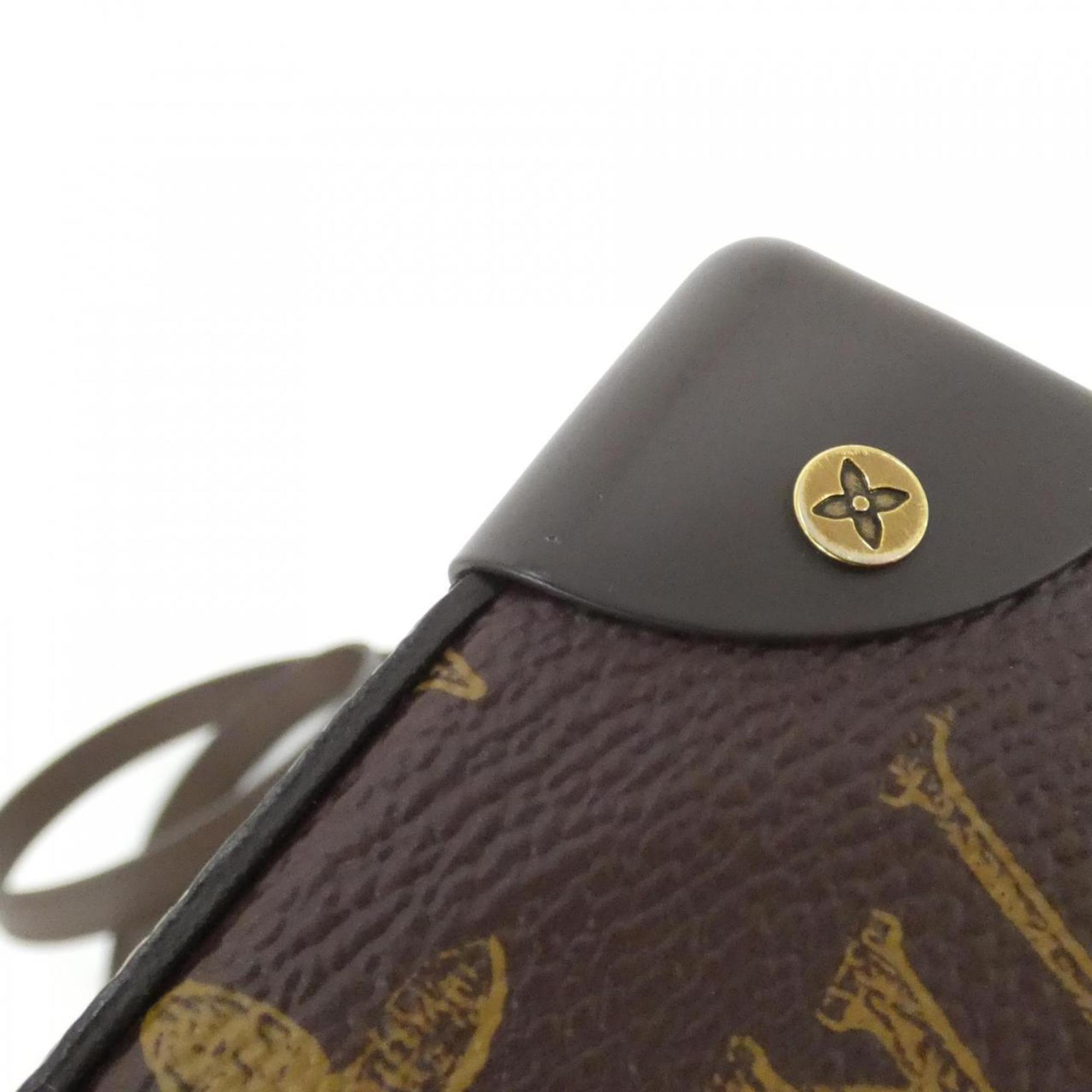 Louis Vuitton Marron Coated Canvas Handbag (Pre-Owned)