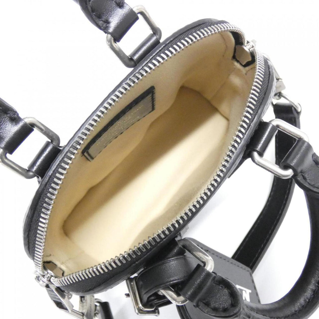 Louis Vuitton Black Leather Handbag (Pre-Owned)