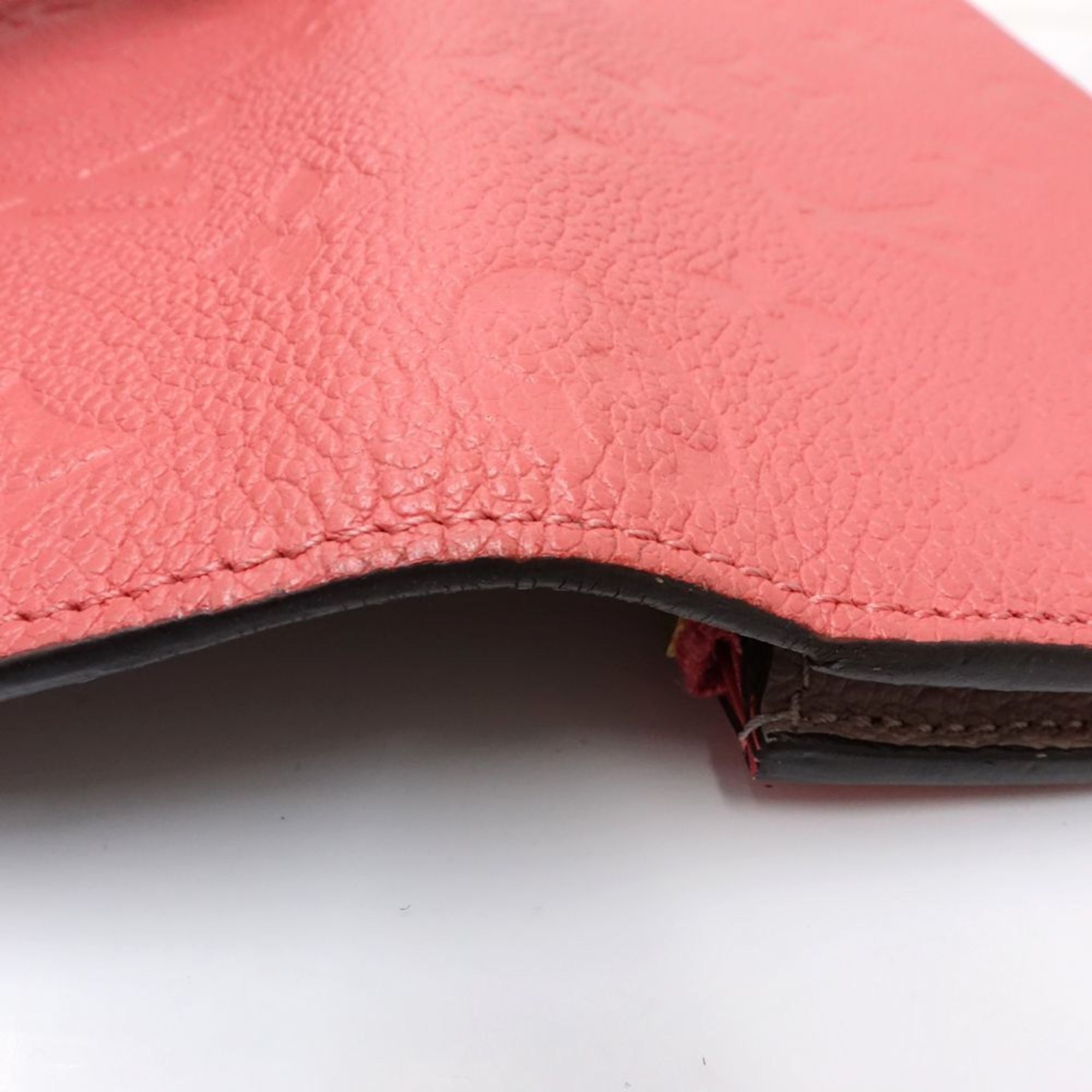 Louis Vuitton Hot Pink Monogram Empreinte Long Wallet (Bi-Fold) (Pre-Owned)