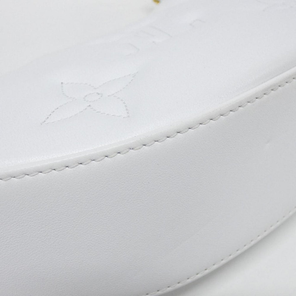 Louis Vuitton Off-White White Leather Shoulder Bag (Pre-Owned)