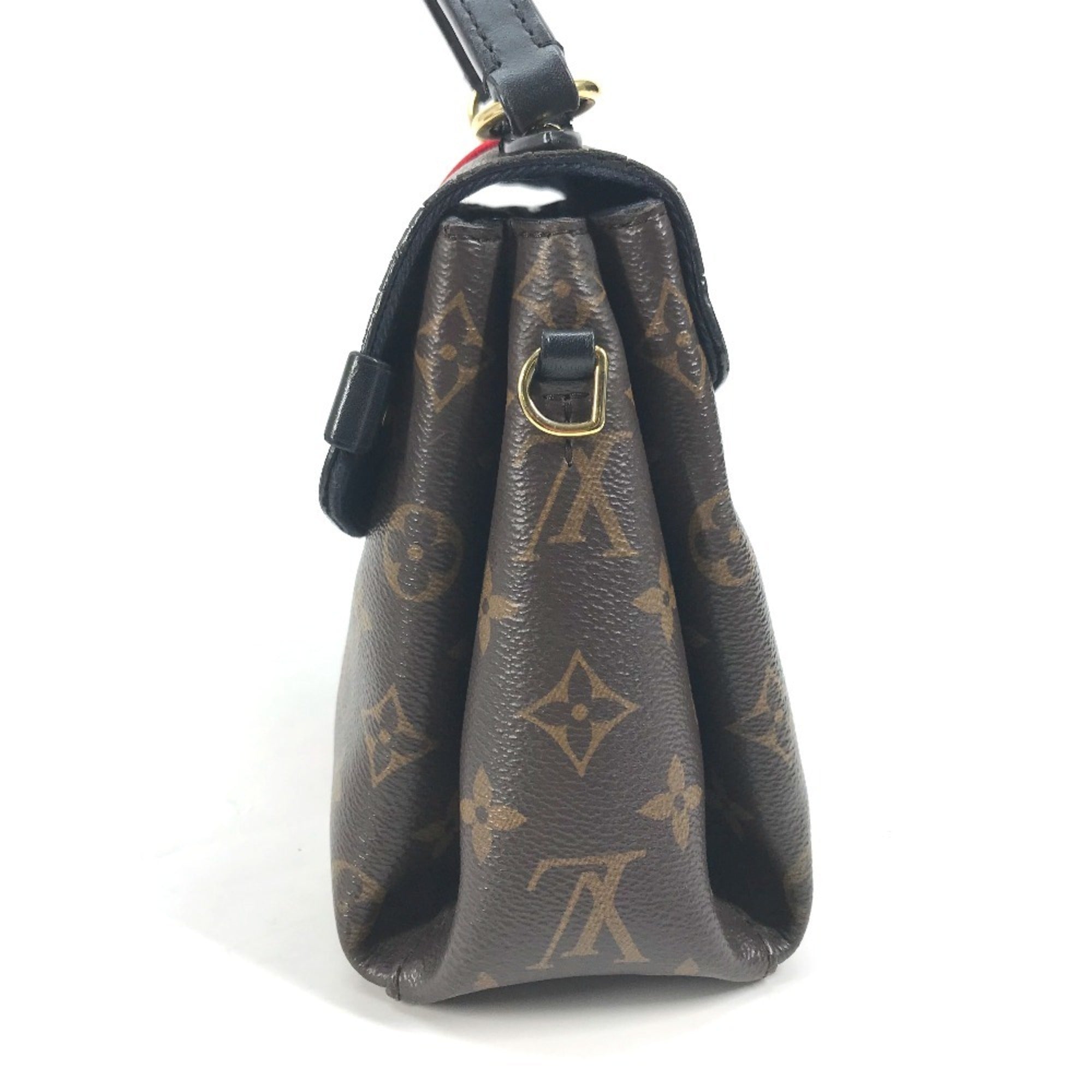 Louis Vuitton Brown Monogram Monogram Handbag Shoulder Bag Tote Bag (Pre-Owned)