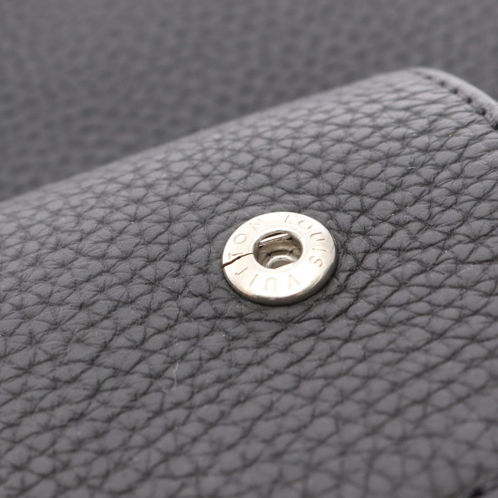 Louis Vuitton Black Leather Backpack (Pre-Owned)