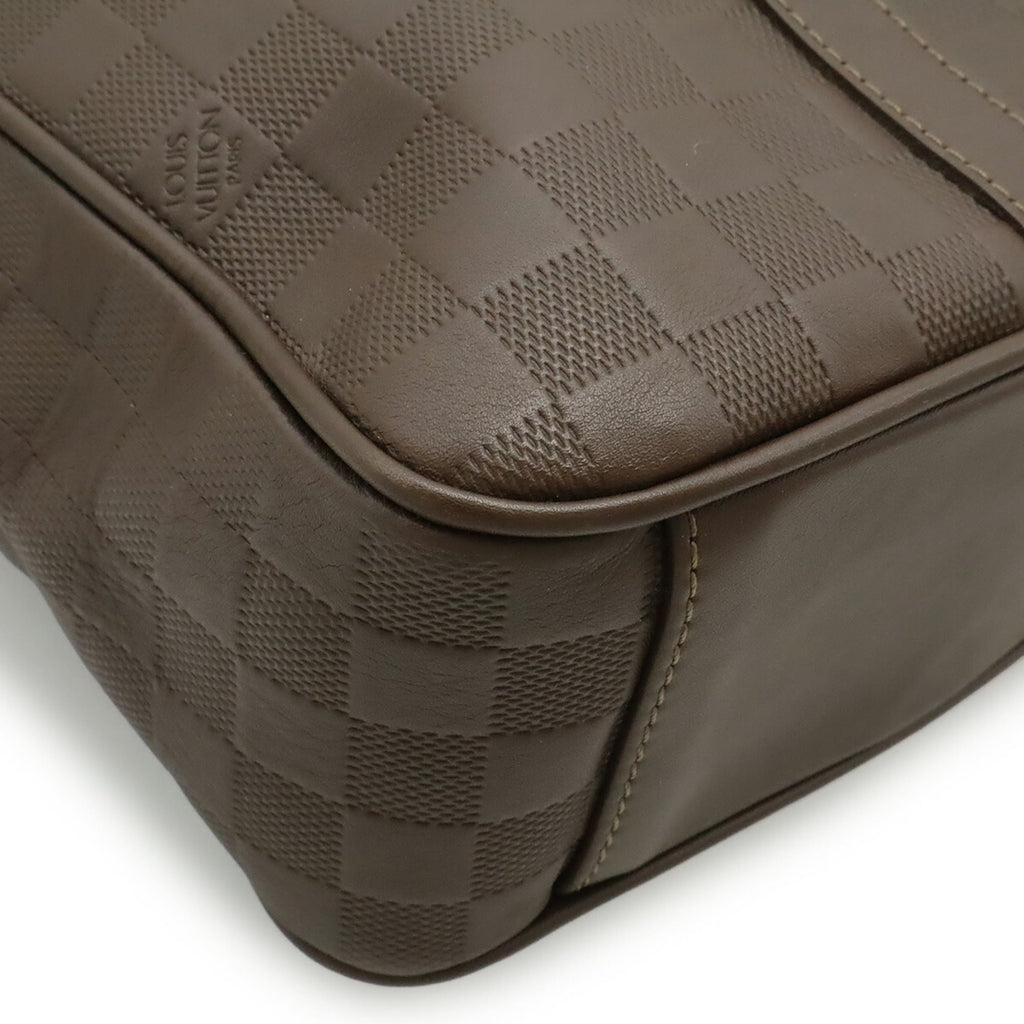 Louis Vuitton Meteor Damier Infini Leather Shoulder Bag Tote Bag (Pre-Owned)