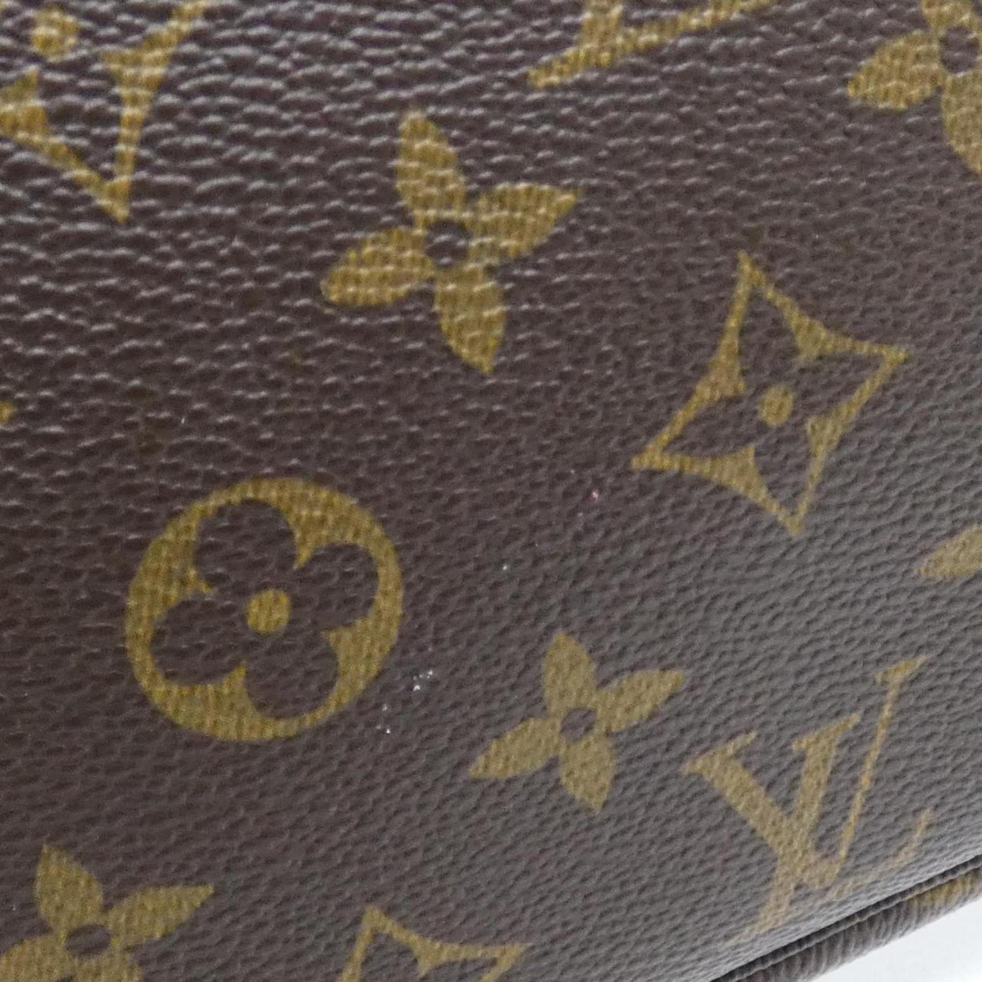 Louis Vuitton Brown Monogram Panda Coated Canvas Pochette Pouch (Pre-Owned)
