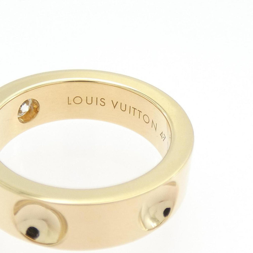 Louis Vuitton Yellow Gold (18K) Band Ring (Pre-Owned)