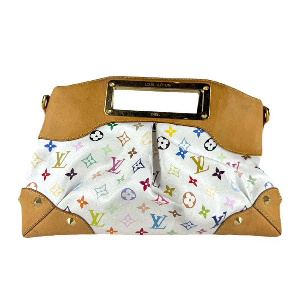 Louis Vuitton Monogram Multicolore Blanc Monogram Multicolore Handbag Shoulder Bag (Pre-Owned)