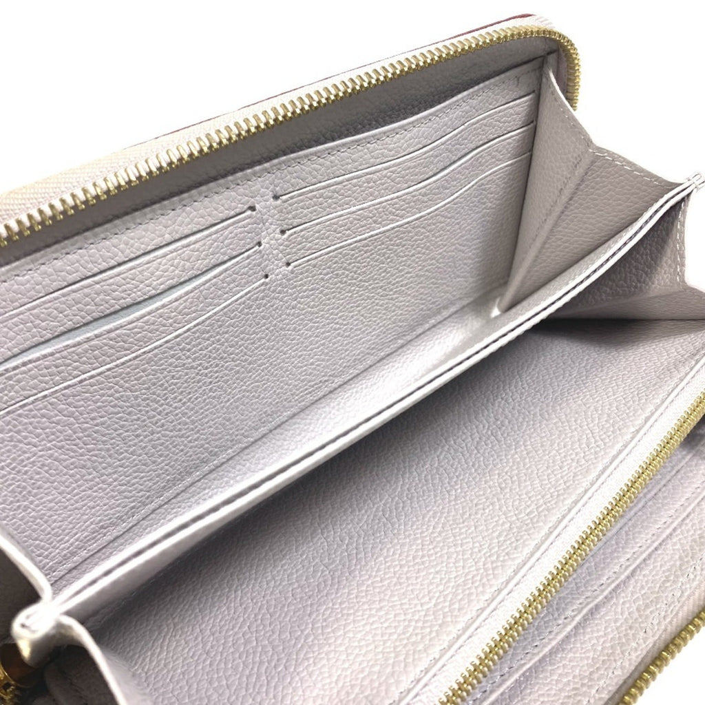 Louis Vuitton Monogram Empreinte Gray Monogram Empreinte Long Wallet (Bi-Fold) (Pre-Owned)
