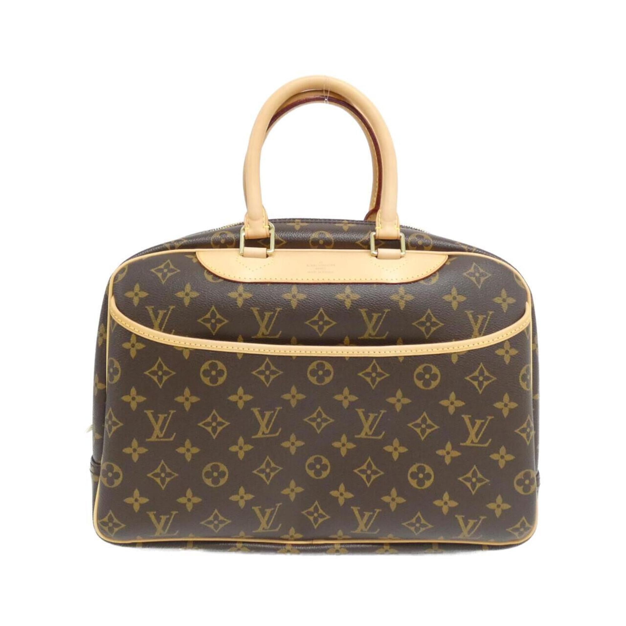 Louis Vuitton Marron Coated Canvas Handbag (Pre-Owned)