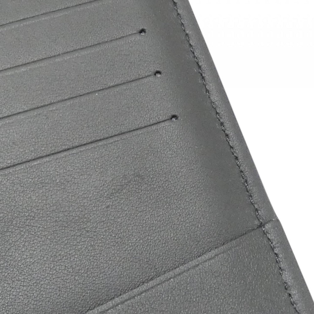 Louis Vuitton Taurillon Black Leather Long Wallet (Bi-Fold) (Pre-Owned)