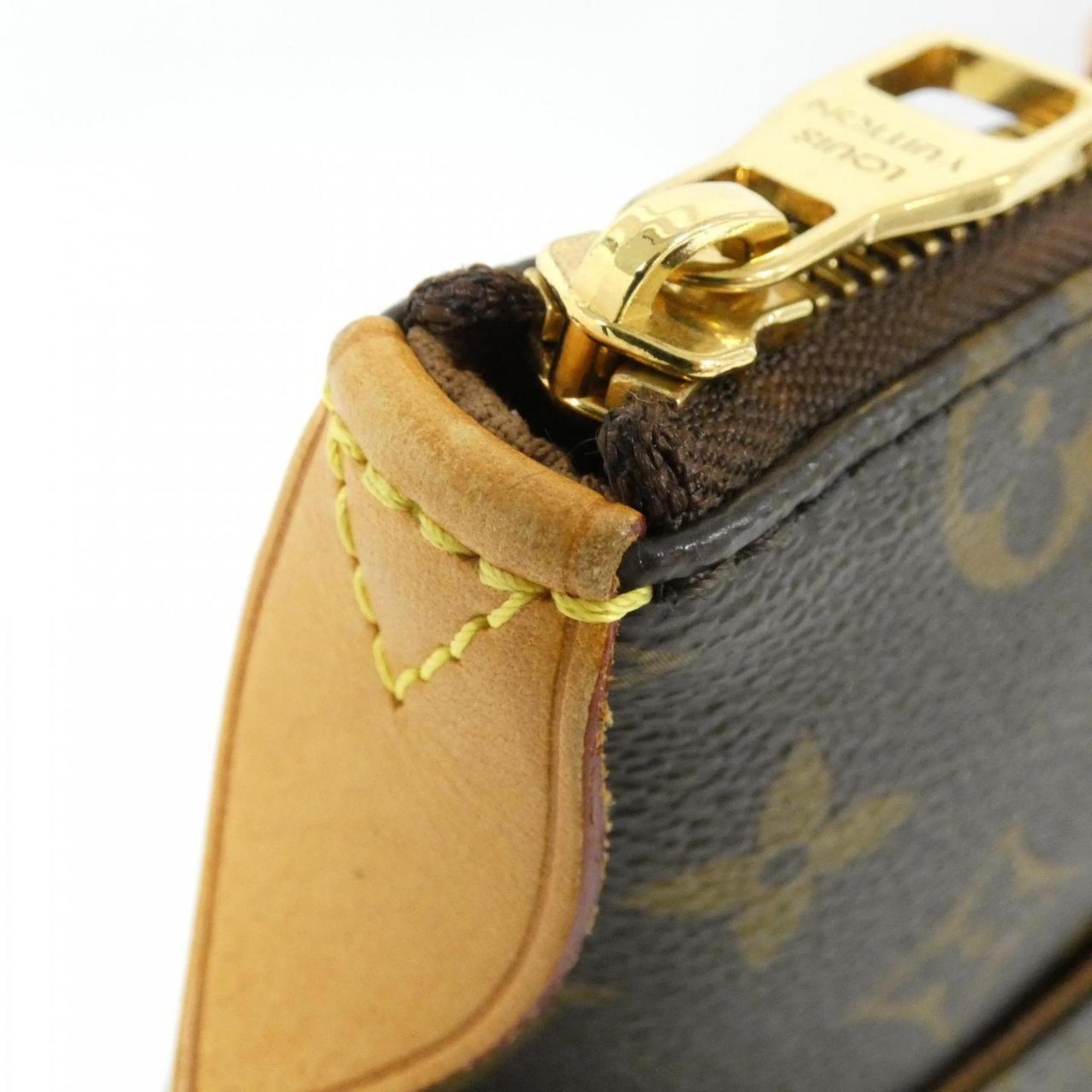 Louis Vuitton Brown Coated Canvas Handbag (Pre-Owned)