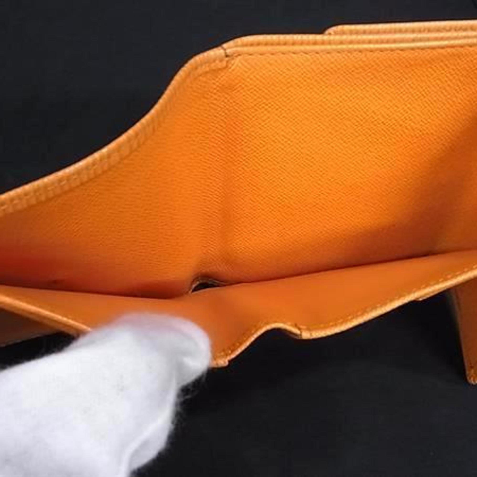 Louis Vuitton Epi Mandarin Epi Leather Wallet (Bi-Fold) (Pre-Owned)
