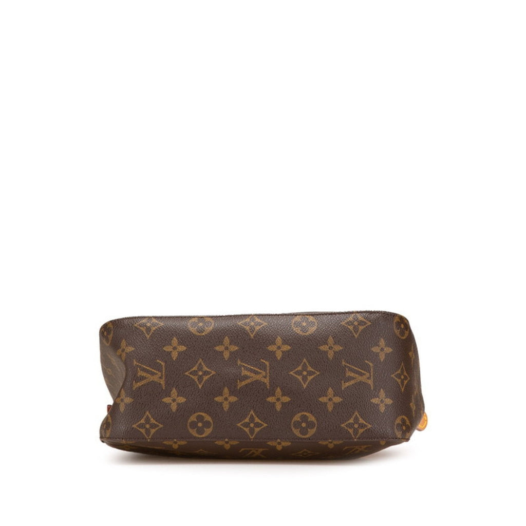 Louis Vuitton Brown Pvc Leather Handbag Shoulder Bag (Pre-Owned)