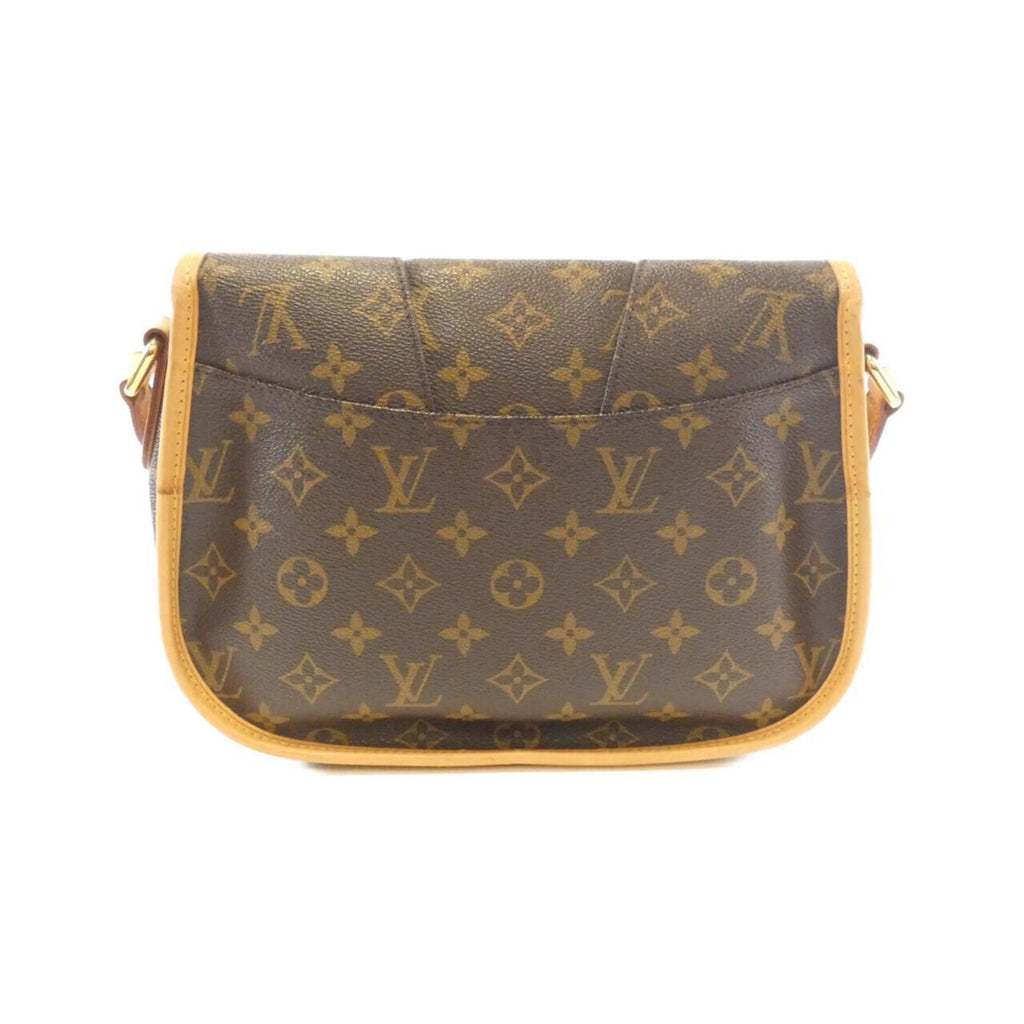 Louis Vuitton Marron Coated Canvas Shoulder Bag (Pre-Owned)