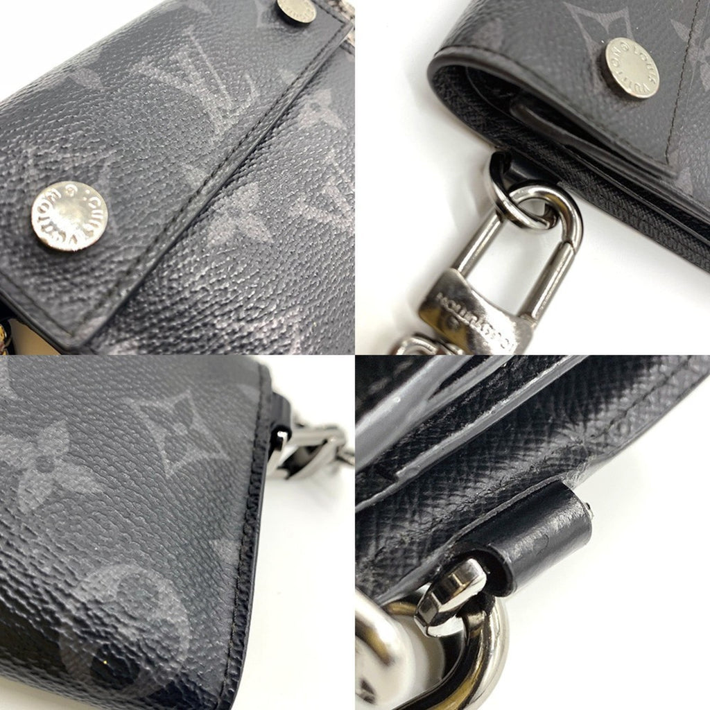 Louis Vuitton Monogram Eclipse Monogram Eclipse Monogram Eclipse Wallet (Tri-Fold) (Pre-Owned)