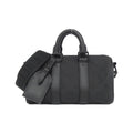 Louis Vuitton Black Leather Boston Bag (Pre-Owned)