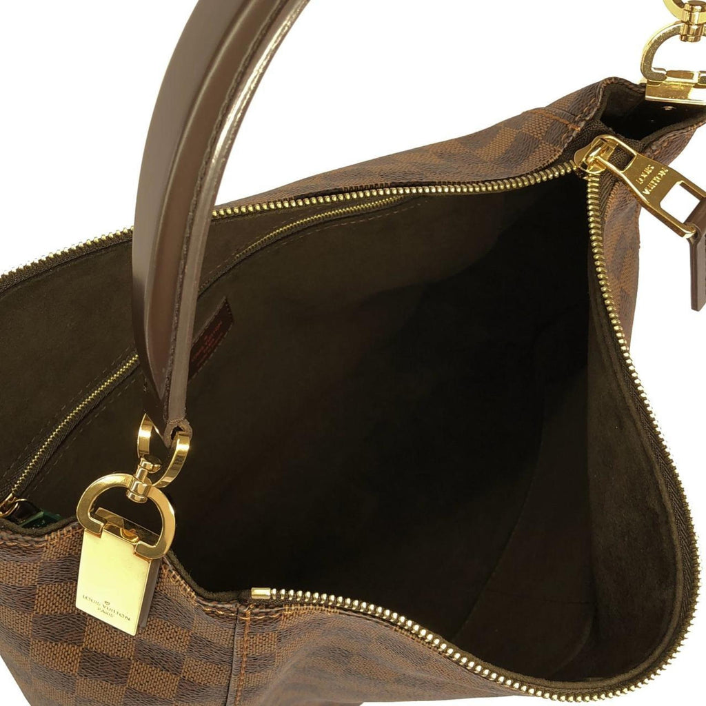 Louis Vuitton Ebene Coated Canvas Shoulder Bag (Pre-Owned)