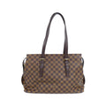 Louis Vuitton Ebene Coated Canvas Shoulder Bag (Pre-Owned)